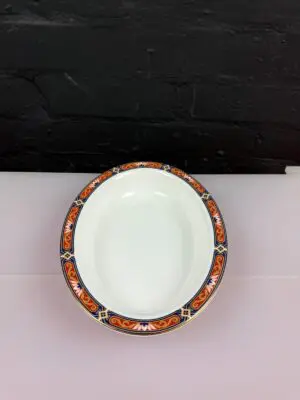 Wedgwood Chippendale Oval Open Vegetable Serving Dish / Bowl 10.25" x 7.75"