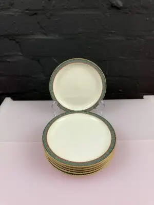 6 x Denby Luxor Tea / Side Plates 6.75" Wide 1st Quality Set