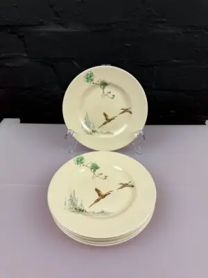 6 x Royal Doulton The Coppice D5803 Tea / Side Plates 6.5" Wide Set