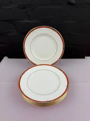 6 x Wedgwood Colorado Salad Plates 8.25" Wide Set