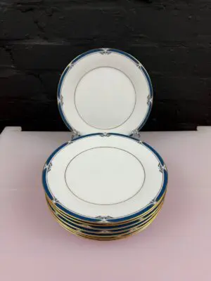 8 x Noritake Impression P576 Salad Plates 8.25" Wide Set