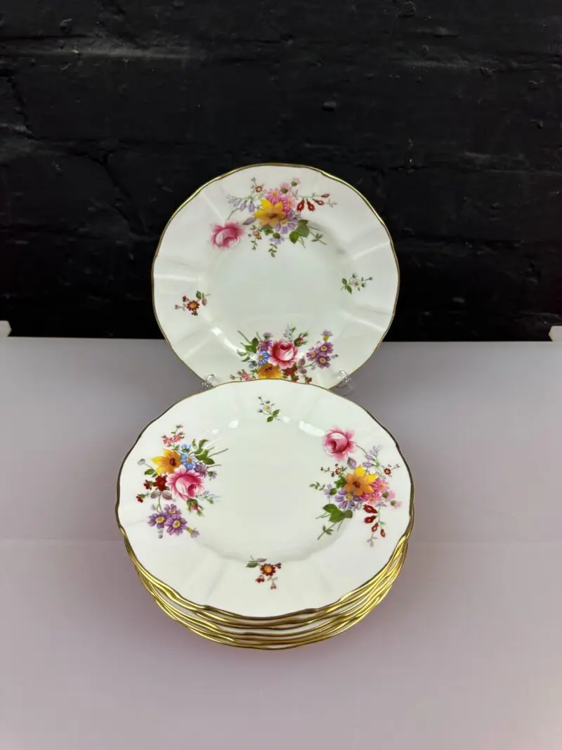 8 x Royal Crown Derby Posies Tea / Side Plates 16 cm Wide Set 1st Quality