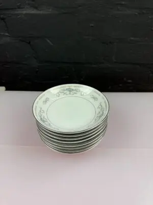 8 x Wade Diane Fine Porcelain China Fruit Bowls 14.3 cm Wide Set