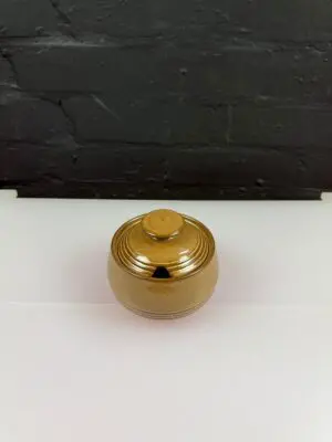 Denby Pampas Ridged Covered / Lidded Sugar Bowl 1st Quality