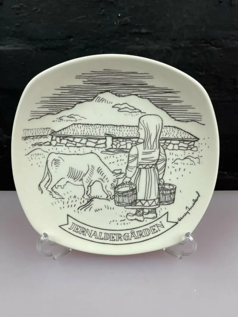 Figgjo Norway Henry Imsland Scenic Collectors Plate 8" Wide 5 of 10 1981