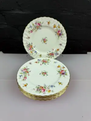 Minton Marlow Salad Plates 8" Wide 3 Sets of 6 Available