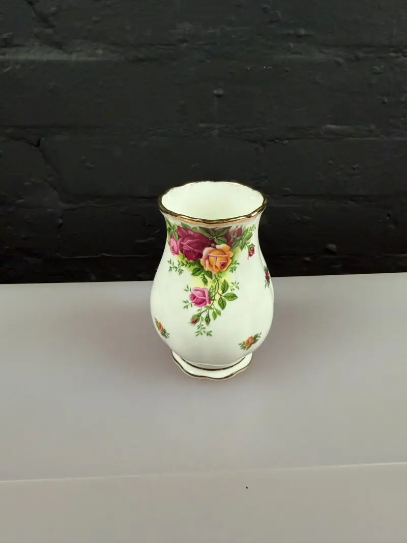 Royal Albert Old Country Roses Flower Vase 5" High