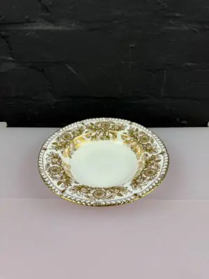 Royal Crown Derby Brocade A.1286 Rimmed Soup Bowl 22 cm Wide XLXXX 1980