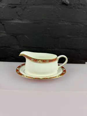 Royal Crown Derby Cloisonne 1st Quality Gravy Boat Sauce Jug & Stand 4 Available
