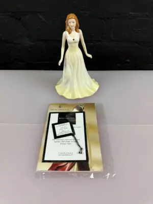 Royal Doulton The Gemstone Collection June Pearl Figurine 17 cm High