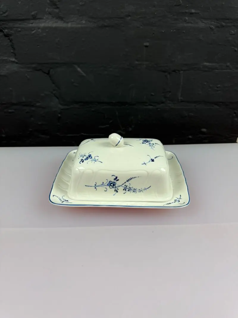 Villeroy & and Boch Luxembourg Vieux Covered Rectangle Butter Dish