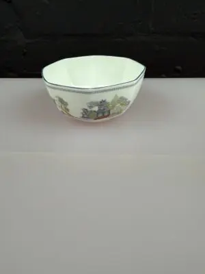 Wedgwood Chinese Legend Octagonal Open Sugar Bowl 12 cm