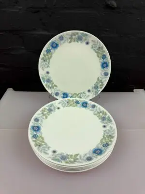 Wedgwood Clementine Dessert / Salad Plates 23 cm ( 9" ) Wide Set of 6