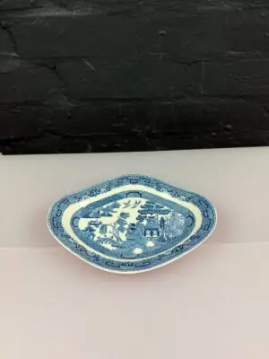 Wedgwood Etruria Barlaston Willow Replacement Gravy Boat Sauce Jug Stand Saucer