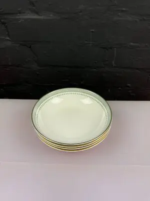 4 x Royal Doulton Berkshire Cereal / Soup Bowls 17.5 cm Wide Set