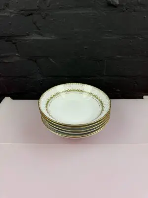 6 x Noritake Katrina 2254 Soup Cereal Bowls 19 cm Wide 2 Sets Available