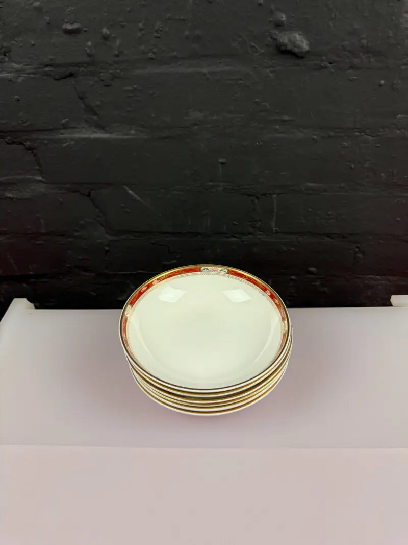 6 x Royal Doulton Sandon H5172 Soup / Cereal Bowls 7" Wide Set