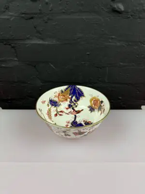 Coalport Hong Kong Footed Fruit Salad Serving Bowl 19.5 cm Wide x 8.8 cm High