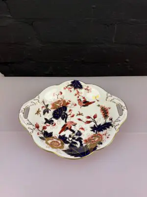 Coalport Hong Kong Twin Handled Bon Bon Dish / Serving Dish 25 cm x 21.5 cm