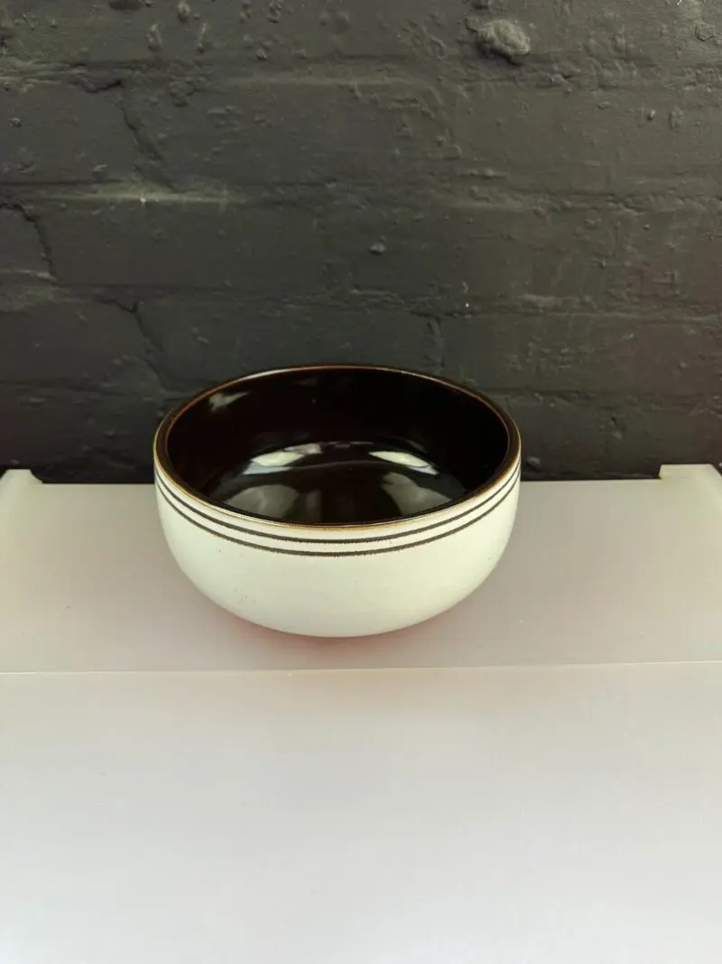 Denby Gourmet Vanilla Fruit / Serving Bowl 22 cm x 10 cm
