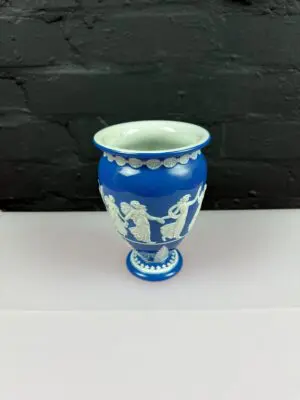 Dudson Hanley Glazed Dancing Hours Bulbous Vase 16 cm High