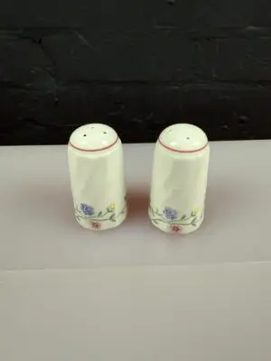 Johnson Brothers Summer Chintz Salt and Pepper Pots Cruet Set 3.75" High