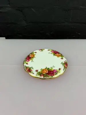 Royal Albert Old Country Roses Tea Pot / Coffee Pot Stand 6" Wide