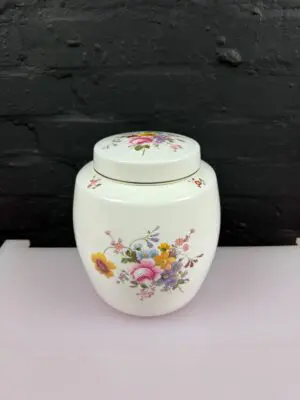 Royal Crown Derby Derby Posies Extra Large Ginger Jar 8.75" High 1st 1977 RARE