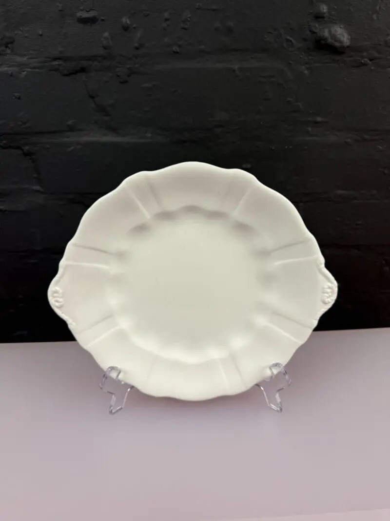 Royal Crown Derby Surrey Eared Cake / Bread Plate 24.5 cm Wide