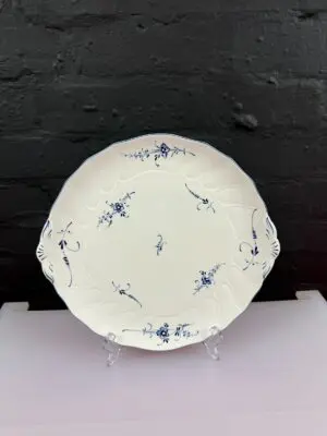 Villeroy & and Boch Luxembourg Vieux Eared Cake / Bread Plate RARE 12.5" Wide