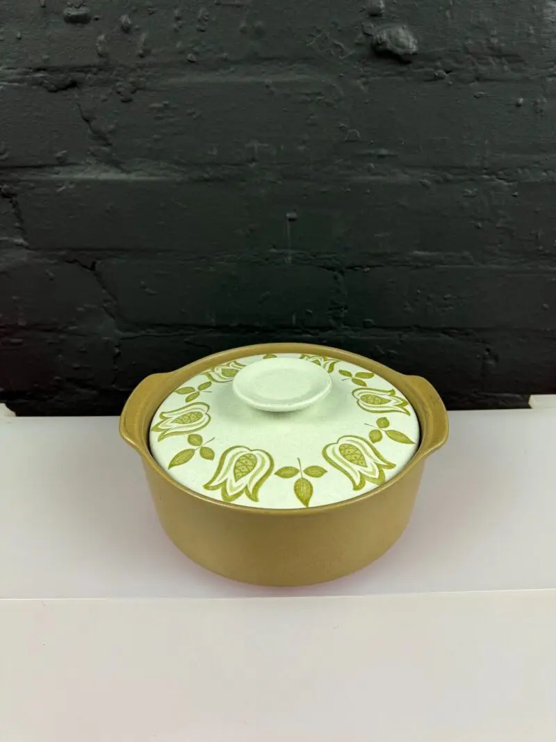Vintage J&G Meakin Maidstone Tulip Covered Lidded Vegetable Serving Dish Tureen