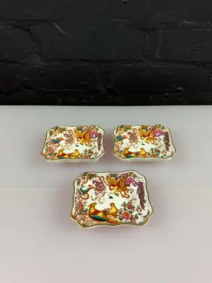 3 x Royal Crown Derby Olde Avesbury A73 Trinket Dishes