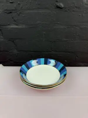 3 x Wedgwood Aphrodite 1997 Soup / Pasta Bowls 20 cm Wide Set