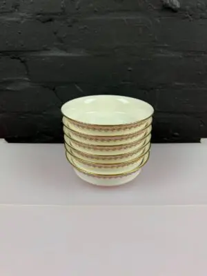 6 x Noritake Momentum 7734 Soup / Cereal Bowls 6.5" 2 Sets Available