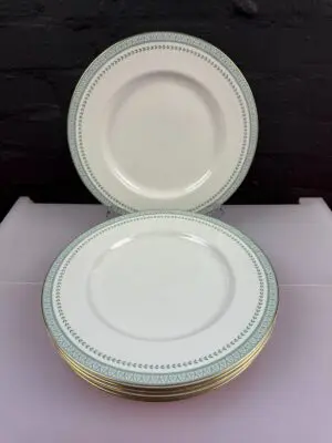 6 x Royal Doulton Berkshire Dinner Plates 10.75" Wide Set