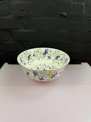 Coalport Pageant Footed Fruit Salad Serving Bowl 26 cm Wide x 11.5 cm High