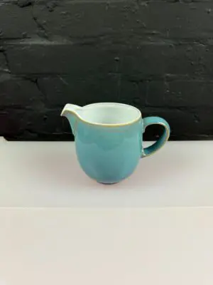 Denby Azure Large Gravy Custard Milk / Cream Jug 1.25 Pints 5" High 1st Quality