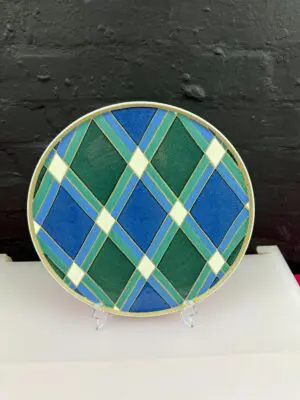 Denby Metz Round Flat Pizza Cake Cheese Serving Platter Plate 31.5 cm New
