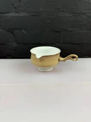 Denby Seville Handled Footed Gravy Boat / Sauce Jug