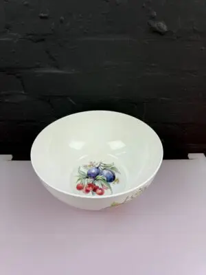 Portmeirion Bone China Fruit Large Serving Fruit Serving Bowl 10.5" Wide x 4.5"