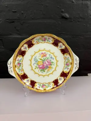 Royal Albert Lady Hamilton Eared Cake / Bread Plate 27 cm Wide