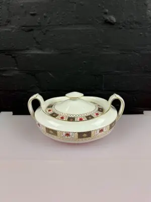 Royal Crown Derby Border A1253 Lidded Vegetable Tureen Serving Dish 2 Available