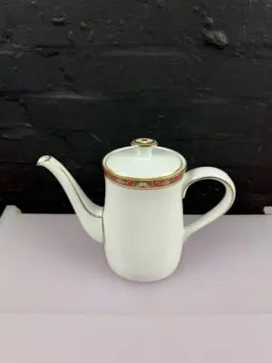 Royal Crown Derby Cloisonne Large 2 Pint Coffee Pot 1st Quality LI 1988