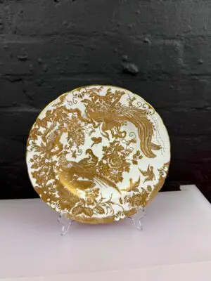 Royal Crown Derby Gold Aves A.1235 Dinner Plate 27 cm 1st Quality