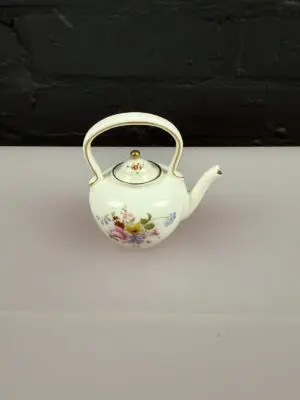 Royal Crown Derby Posies Miniature Kettle LX 1997 1st Quality
