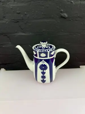 Royal Crown Derby Unfinished Imari 1128 Large Coffee Pot 9" High Matching Lid