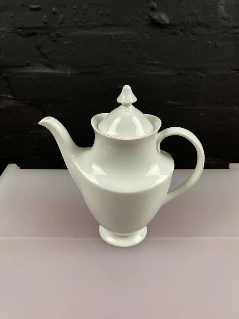 Royal Doulton Plain White Large Coffee Pot