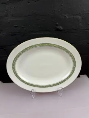 Royal Doulton Rondelay H5004 Oval Carving Serving Platter Plate 13.5" x 10.5"