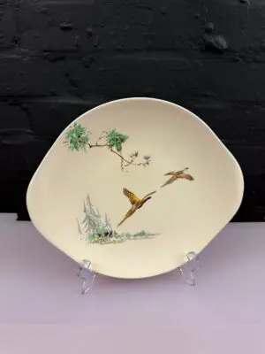 Royal Doulton The Coppice D5803 Eared Cake / Bread Plate 10.5" Wide