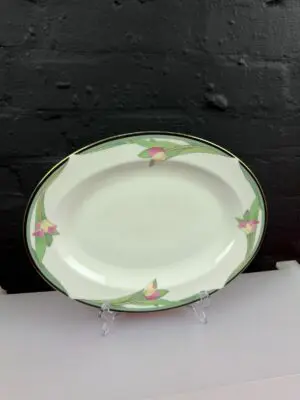Royal Doulton Vogue Awakening TC1162 Oval Carving Serving Platter Plate 13.25"